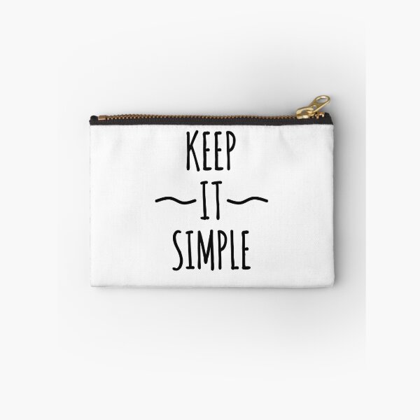 Item preview, Keep it Simple : Minimalist quote, Motivation, Well Being designed and sold by EnzoVectorism.