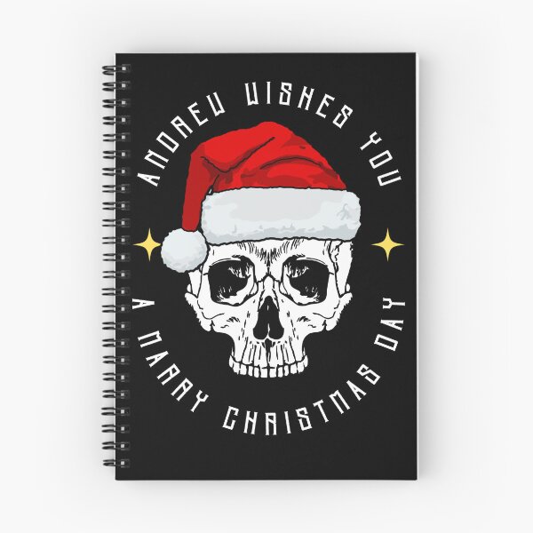 Artikelvorschau, ANDREW NAME: ANDREW WEIHNACHTSSCHÄDELDESIGN. entworfen und verkauft von AlexRelax.