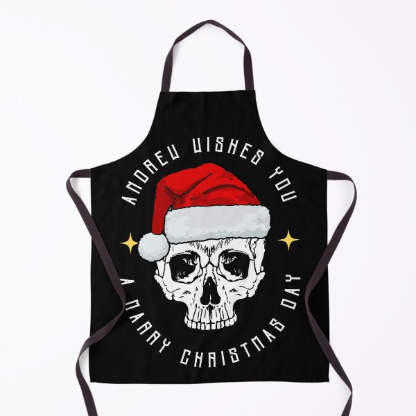 Item preview, ANDREW NAME: ANDREW CHRISTMAS SKULL DESIGN. designed and sold by AlexRelax.