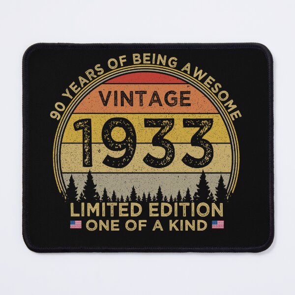 Item preview, 90th Birthday Vintage 1933 Limited Edition Patriotic designed and sold by cssdru.