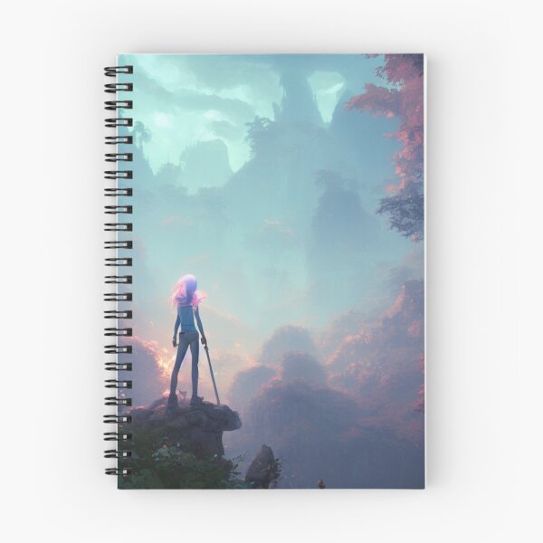 Item preview, A Quest Begins - Pink Forest designed and sold by DesignerKin.