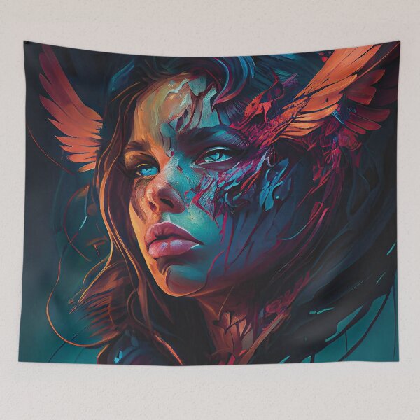 Item preview, Yehuya Illustration designed and sold by OccultDreams.