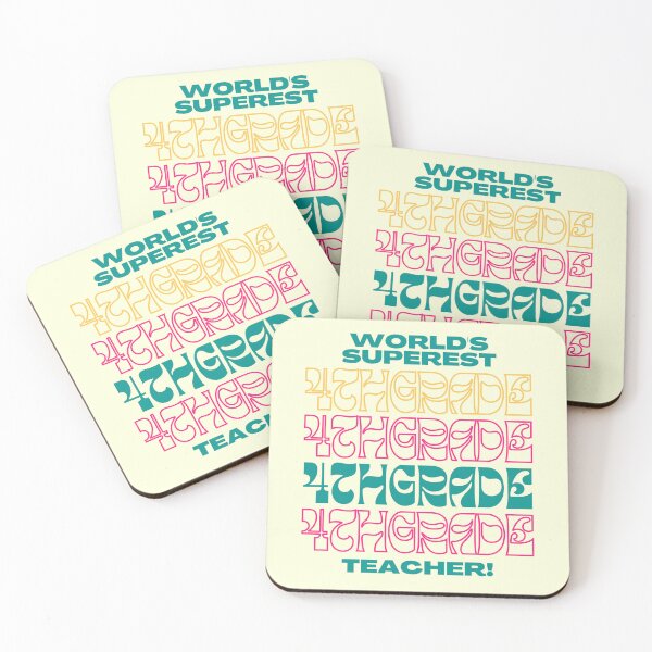 Item preview, Superhero 4th Grade Teacher Appreciation designed and sold by superteachers.
