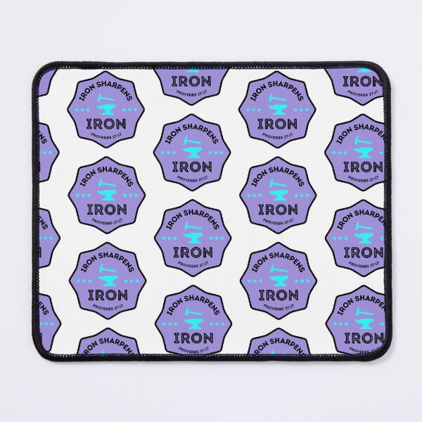 Item preview, Iron Sharpens Iron - Bible inspiration from Proverbs 27:17 designed and sold by God's Word.