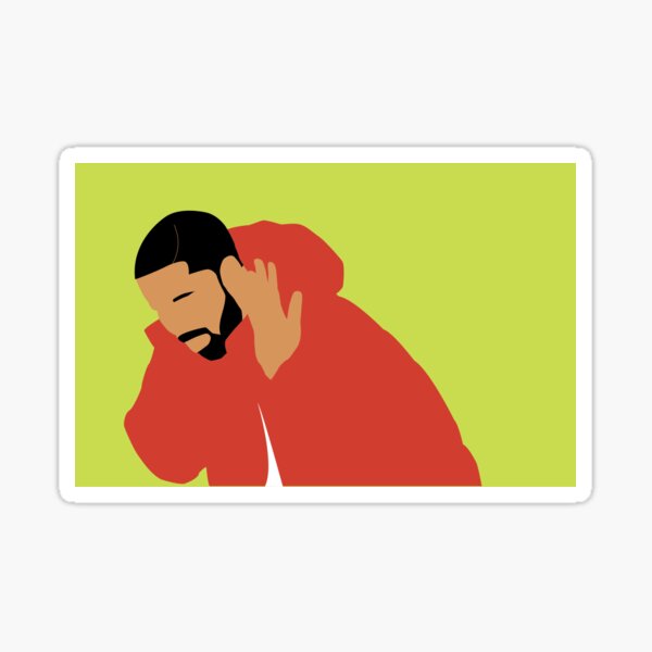 Drake Sticker For Sale By Ktolliverdesign Redbubble 