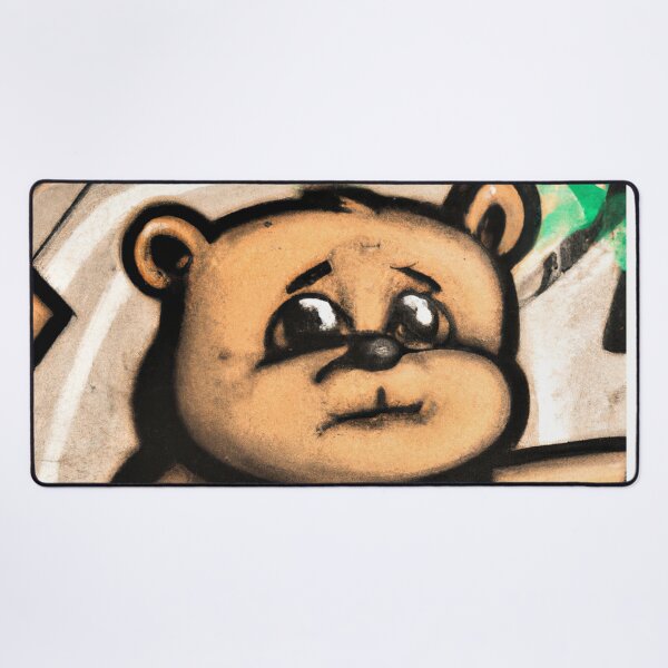 Item preview, Sad Bear Street Art designed and sold by Bakesales.