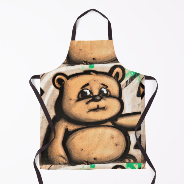 Item preview, Sad Bear Street Art designed and sold by Bakesales.