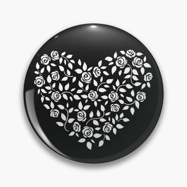 Item preview,  A heart made of white roses  designed and sold by Tasha-design.