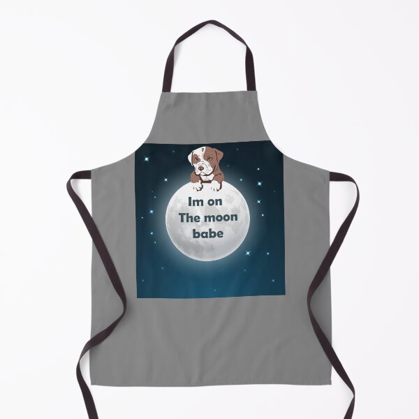 Item preview, dog on the moon designed and sold by Designer Forever ⭐⭐⭐⭐⭐.