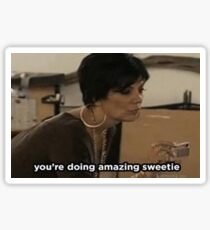 You're Doing Amazing Sweetie Sticker