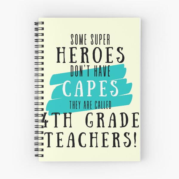 Item preview, Superhero 4th Grade Teacher Appreciation designed and sold by superteachers.