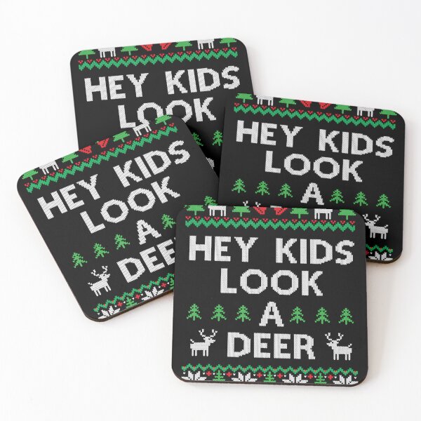 Item preview, Christmas Hey Kids Look A Deer Ugly Sweater Style  designed and sold by gianandreacarmi.