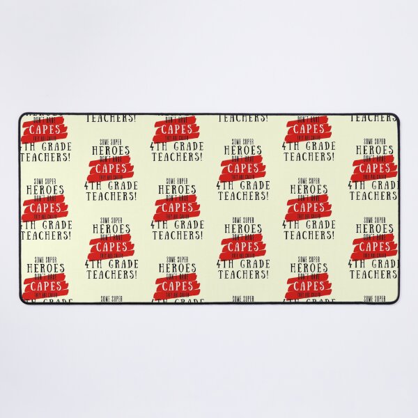 Item preview, Superhero 4th Grade Teacher Appreciation designed and sold by superteachers.