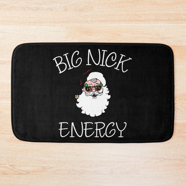 Item preview, Big Nick Energy,  Sarcastic Funny Xmas Christmas Santa Clause Wink, Humor Christmas Vintage Saint Nicholas designed and sold by Diferenty Shop  ⭐⭐⭐⭐⭐.