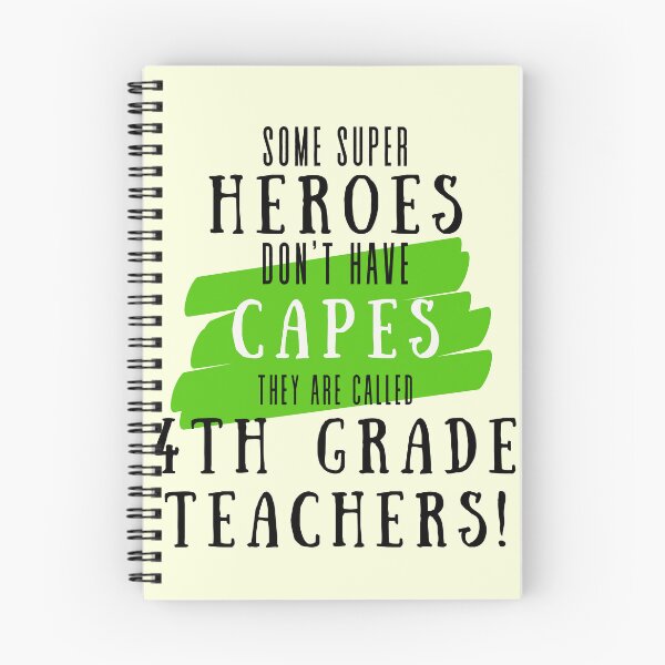 Item preview, Superhero 4th Grade Teacher Appreciation designed and sold by superteachers.