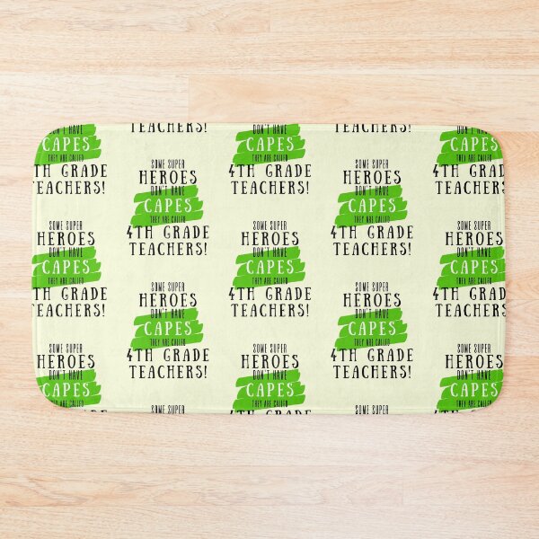 Item preview, Superhero 4th Grade Teacher Appreciation designed and sold by superteachers.