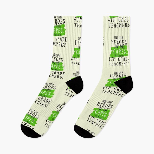 Item preview, Superhero 4th Grade Teacher Appreciation designed and sold by superteachers.