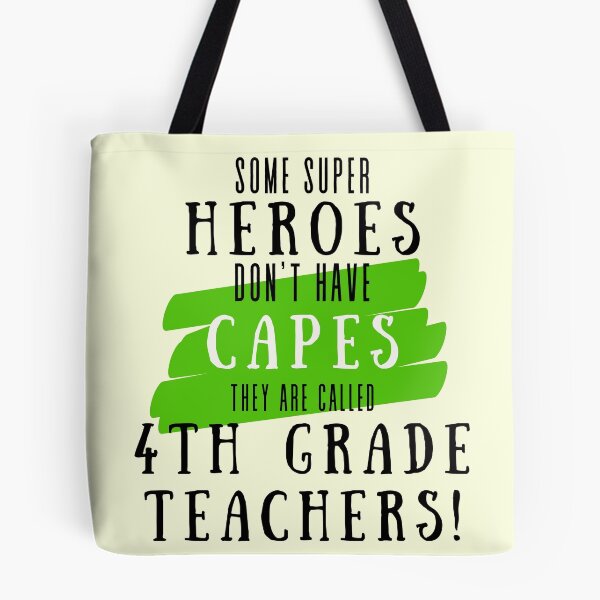 Item preview, Superhero 4th Grade Teacher Appreciation designed and sold by superteachers.