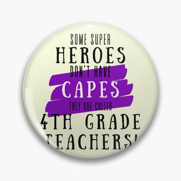 Item preview, Superhero 4th Grade Teacher Appreciation designed and sold by superteachers.