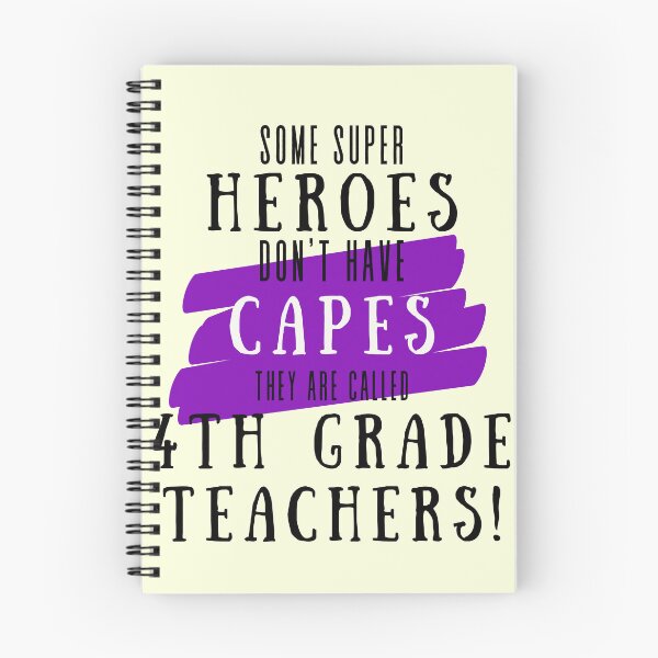 Item preview, Superhero 4th Grade Teacher Appreciation designed and sold by superteachers.