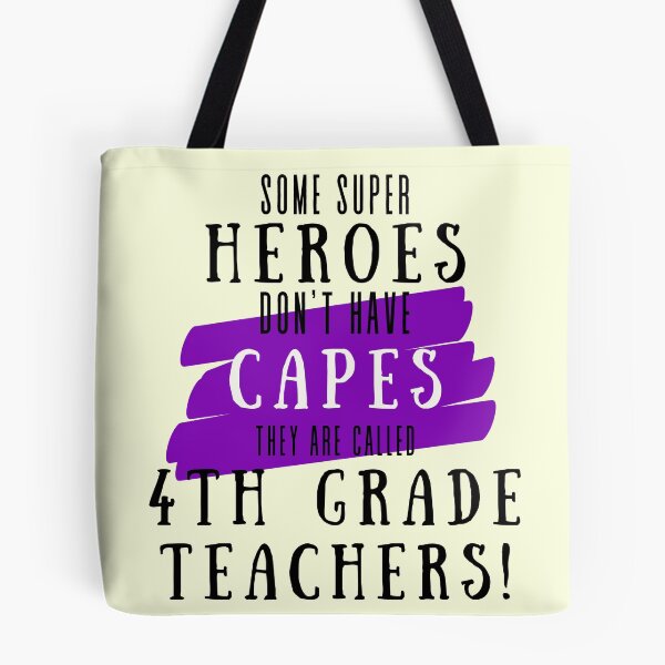 Item preview, Superhero 4th Grade Teacher Appreciation designed and sold by superteachers.