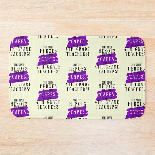 Item preview, Superhero 4th Grade Teacher Appreciation designed and sold by superteachers.