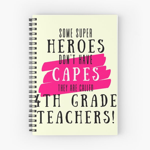 Item preview, Superhero 4th Grade Teacher Appreciation designed and sold by superteachers.