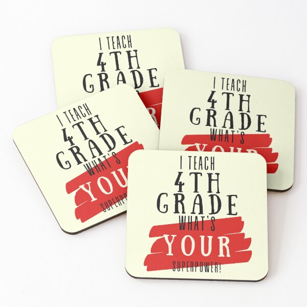 Item preview, Superhero 4th Grade Teacher Appreciation designed and sold by superteachers.