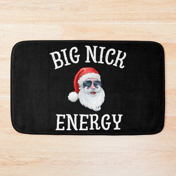 Item preview, Big Nick Energy,  Sarcastic Funny Xmas Christmas Santa Clause Wink, Humor Christmas Vintage Saint Nicholas designed and sold by Diferenty Shop  ⭐⭐⭐⭐⭐.