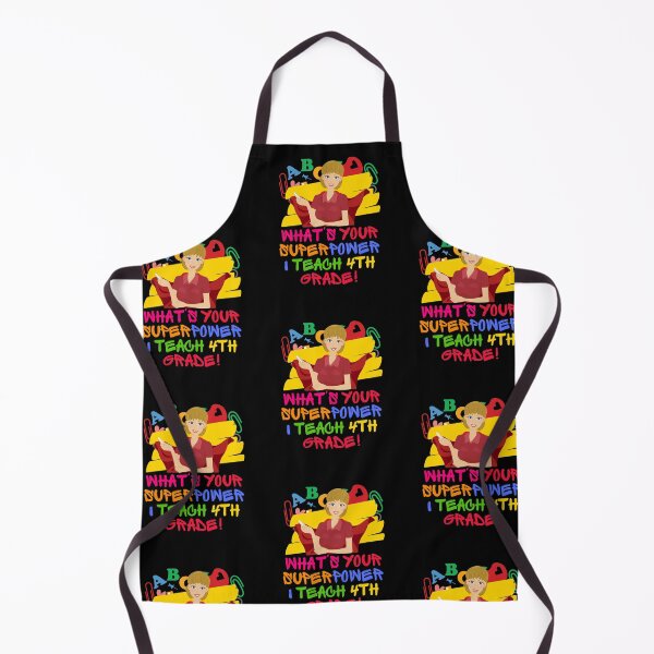 Item preview, I Teach 4th Grade Teacher Superhero designed and sold by superteachers.