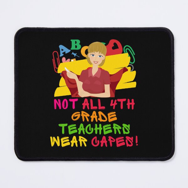Item preview, 4th Grade Teacher Superhero designed and sold by superteachers.