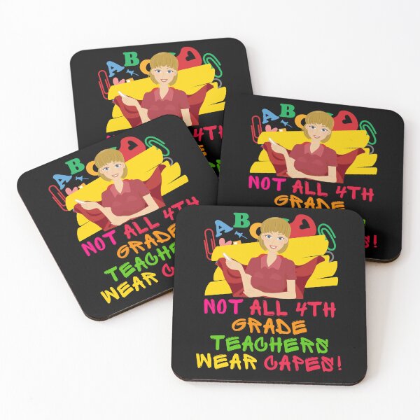 Item preview, 4th Grade Teacher Superhero designed and sold by superteachers.