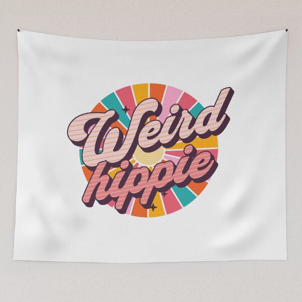 Item preview, Weird Hippie - Humorous Christmas Gift For Hippies designed and sold by AlanPhotoArt.