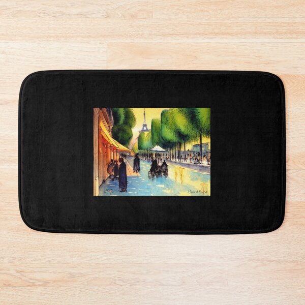 Item preview, Paris Street At Sunset designed and sold by Mizjean.