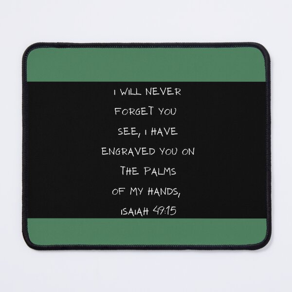 Item preview, I WILL NEVER FORGET YOU designed and sold by abundantlife10.