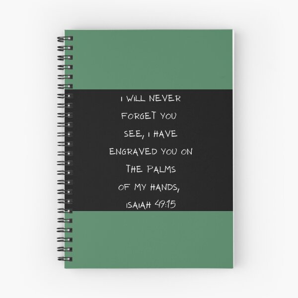 Item preview, I WILL NEVER FORGET YOU designed and sold by abundantlife10.