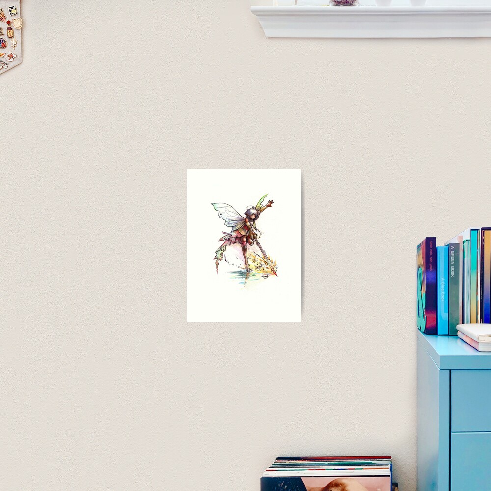 The Sword Fairy Art Print