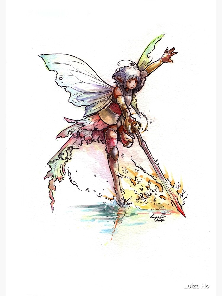 The Sword Fairy by teapotsandhats