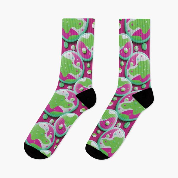 Item preview, Cute Cookie Socks - 22D designed and sold by RunJumpJump.
