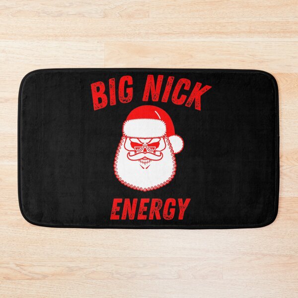 Item preview, Big Nick Energy,  Sarcastic Funny Xmas Christmas Santa Clause Wink, Humor Christmas Vintage Saint Nicholas designed and sold by Diferenty Shop  ⭐⭐⭐⭐⭐.