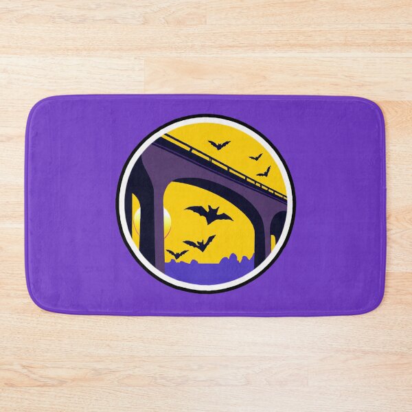 Item preview, Bats flying under a bridge designed and sold by JandyDesign.