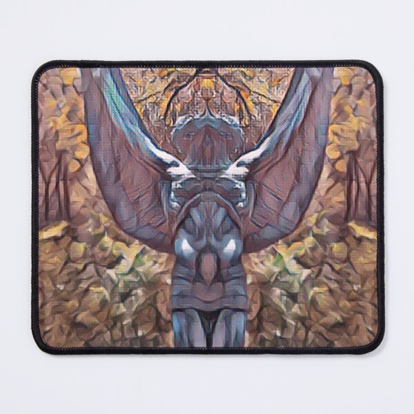Item preview, wistful winged man designed and sold by AspieConjures.