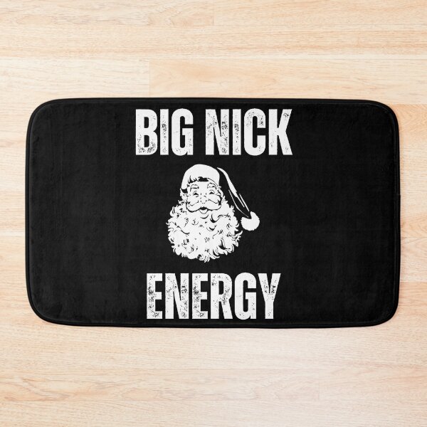 Item preview, Big Nick Energy,  Sarcastic Funny Xmas Christmas Santa Clause Wink, Humor Christmas Vintage Saint Nicholas designed and sold by Diferenty Shop  ⭐⭐⭐⭐⭐.