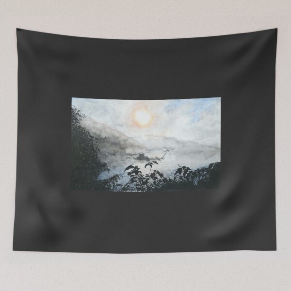 Item preview, Mist over Sun Moon Lake designed and sold by LoveJingle.