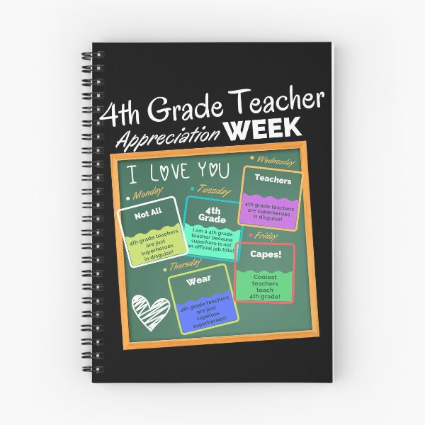Item preview, 4th Grade Teacher Appreciation Week designed and sold by superteachers.