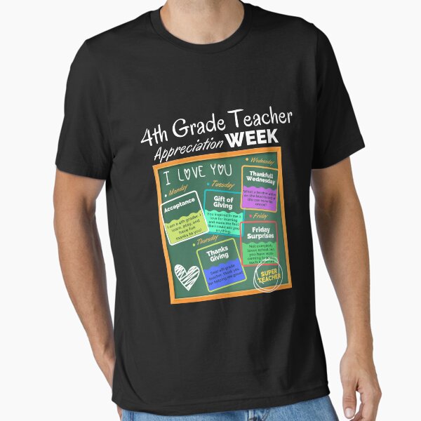 Item preview, 4th Grade Teacher Appreciation Week designed and sold by superteachers.