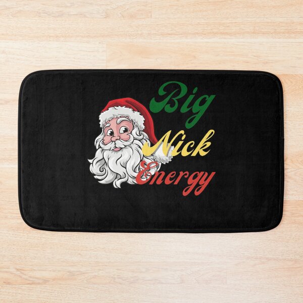 Item preview, Big Nick Energy,  Sarcastic Funny Xmas Christmas Santa Clause Wink, Humor Christmas Vintage Saint Nicholas designed and sold by Diferenty Shop  ⭐⭐⭐⭐⭐.