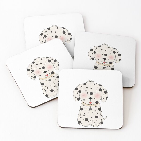 Item preview, Cute White Dalmatian  designed and sold by Myinsidethoughts.
