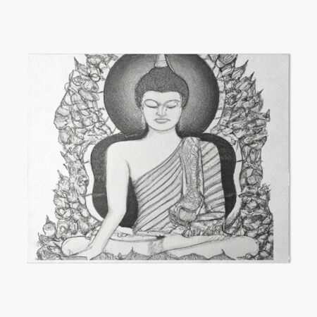 Lord Buddha Art Painting - Ini Institute of Fine Arts