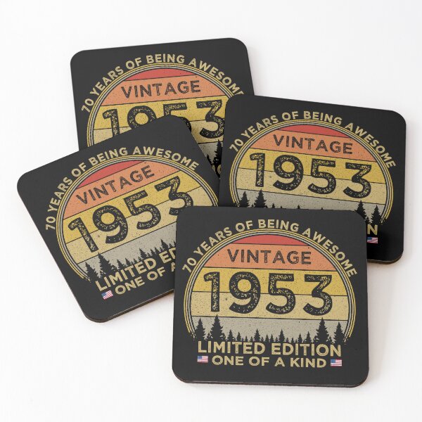 Item preview, 70th Birthday Vintage 1953 Limited Edition Patriotic designed and sold by cssdru.